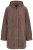 Ulla Popken 851809 Casaco teddy Castanho claro - Jaquetas - Casacos plus size para mulher