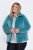 Ulla Popken 851819 Casaco de bombazina Cinzento - Jaquetas - Casacos plus size para mulher