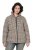 Ulla Popken 851822 Sobretudo acolchoado Branco sujo - Casacos - Casacos de Mulher em Tamanhos Grandes