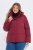 Ulla Popken 851832 Casaco acolchoado Vermelho - Jaquetas - Casacos plus size para mulher