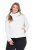 Ulla Popken 851833 Colete acolchoado com gola alta Branco sujo - Coletes - 