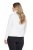 Ulla Popken 851833 Colete acolchoado com gola alta Branco sujo - Coletes - 