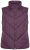 Ulla Popken 851833 Colete acolchoado com gola alta Castanho - Coletes - 