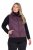 Ulla Popken 851833 Colete acolchoado com gola alta Castanho - Coletes - 