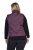 Ulla Popken 851833 Colete acolchoado com gola alta Castanho - Coletes - 