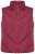 Ulla Popken 851833 Colete acolchoado com gola alta Vermelho - Coletes - 