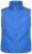 Ulla Popken 851833 Colete acolchoado com gola alta Azul - Coletes - 