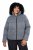 Ulla Popken 851854 Casaco acolchoado Cinzento mesclado - Jaquetas - Casacos plus size para mulher