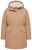 Ulla Popken 852028 Parka Bege - Casacos - Casacos de Mulher em Tamanhos Grandes