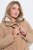 Ulla Popken 852028 Parka Bege - Casacos - Casacos de Mulher em Tamanhos Grandes