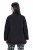 Ulla Popken 852076 Casaco de crepe acolchoado com gola alta Preto - Jaquetas - Casacos plus size para mulher