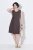 Ulla Popken 852190 Vestido de jersey Castanho mogno - Vestidos de verão - Vestidos de verão plus size