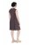 Ulla Popken 852190 Vestido de jersey Castanho mogno - Vestidos de verão - Vestidos de verão plus size