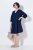 Ulla Popken 852191 Vestido de ganga com bolsos Azul ganga - Vestidos - Vestidos para todos os tamanhos
