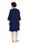 Ulla Popken 852191 Vestido de ganga com bolsos Azul ganga - Vestidos - Vestidos para todos os tamanhos