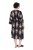 Ulla Popken 852315 Vestido traçado estampado Preto - Vestidos midi - Vestidos Midi Tamanhos Grandes