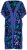 Ulla Popken 852333 Vestido estampado com cordão Lilás - Cafetãs - 