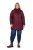 Ulla Popken 852413 Casaco acolchoado Ameixa - Jaquetas - Casacos plus size para mulher