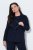 Ulla Popken 852498 Blazer com strass Azul-marinho - Blazers e Coletes - Blazers em Tamanhos Grandes