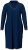 Ulla Popken 852526 Camisa de noite com gola de camisa Azul-marinho - Camisas de noite - 