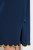 Ulla Popken 852526 Camisa de noite com gola de camisa Azul-marinho - Camisas de noite - 