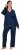 Ulla Popken 852573 Pijama com gola de camisa Azul-marinho - Pijamas/Loungewear - 