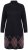Ulla Popken 852597 Vestido de malha estampado com gola alta Preto - Vestidos de malha - 