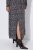 Ulla Popken 852606 Vestido comprido estampado Preto - Vestidos maxi - Vestidos maxi plus size para mulher
