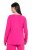 Ulla Popken 852747 Parte de cima de pijama de manga comprida Rosa - Pijamas/Loungewear - 
