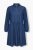 Ulla Popken 852768 Vestido de ganga evasê com bolsos Azul ganga - Vestidos - Vestidos para todos os tamanhos
