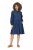 Ulla Popken 852768 Vestido de ganga evasê com bolsos Azul ganga - Vestidos - Vestidos para todos os tamanhos