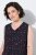 Ulla Popken 852824 Vestido floral Preto - Vestidos de verão - Vestidos de verão plus size