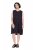 Ulla Popken 852824 Vestido floral Preto - Vestidos de verão - Vestidos de verão plus size