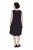 Ulla Popken 852824 Vestido floral Preto - Vestidos de verão - Vestidos de verão plus size
