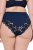 Ulla Popken 852930 Cuecas com renda Azul-marinho - Cuecas - 