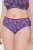 Ulla Popken 852935 Cuecas com flores pack de 5 Azul real - Cuecas - 