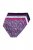 Ulla Popken 852935 Cuecas com flores pack de 5 Azul real - Cuecas - 