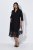 Ulla Popken 852937 Vestido de jersey Preto - Vestidos em jersey - 