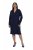 Ulla Popken 853077 Vestido de malha de manga comprida Azul-marinho - Vestidos de malha - 