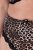 Ulla Popken 853106 Tangas com padrão animal Preto - Cuecas - 