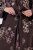 Ulla Popken 853204 Roupão floral Castanho - Robes & roupões - 