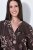 Ulla Popken 853204 Roupão floral Castanho - Robes & roupões - 