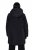 Ulla Popken 853351 Casaco acolchoado Sympatex impermeável com capuz Preto - Jaquetas - Casacos plus size para mulher