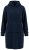Ulla Popken 853353 Vestido de estar em casa com capuz Azul-marinho - Pijamas/Loungewear - 