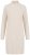 Ulla Popken 853504 Vestido de malha de manga comprida com gola alta Branco sujo - Vestidos de malha - 