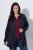 Ulla Popken 853577 Casaco polar Azul-marinho - Jaquetas - Casacos plus size para mulher