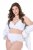 Ulla Popken 853611 Cuecas de grávida Branco - Cuecas - 