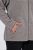 Ulla Popken 853668 Casaco polar com gola alta Cinzento - Roupa polar - 