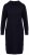 Ulla Popken 853669 Vestido de sweat de manga comprida com capuz Azul-marinho - Vestidos de moletom - 