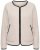 Ulla Popken 853685 Casaco teddy Champanhe - Jaquetas - Casacos plus size para mulher